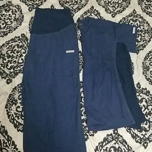 Cherokee Maternity Scrubs Size Large Gently Used
